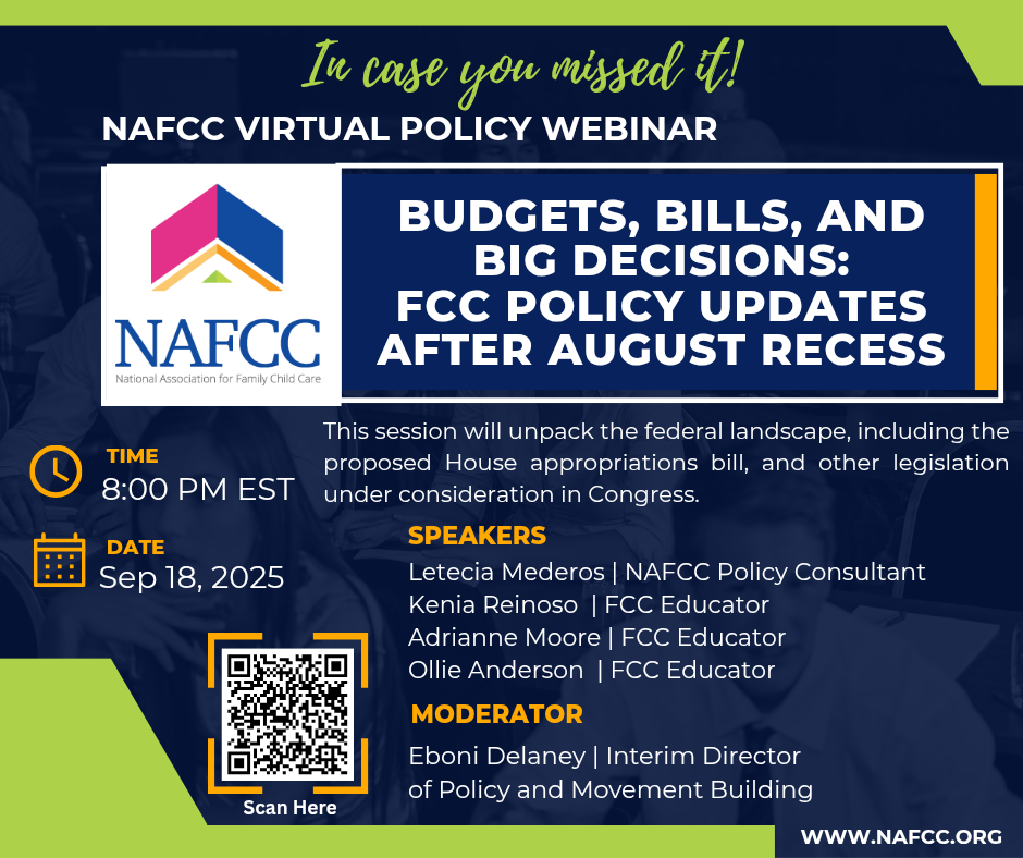 Latest policy webinar